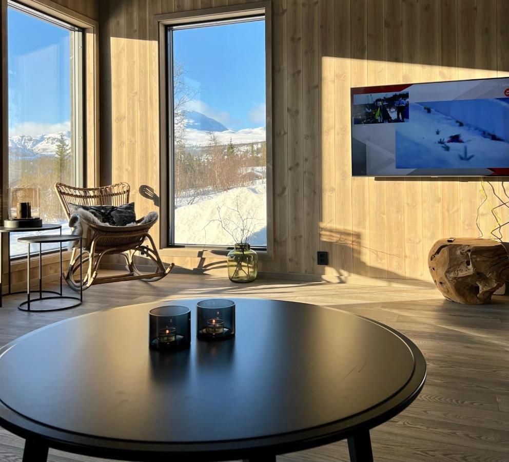 Brand New Cabin On The Sunny Side Of Gaustatoppen With A Great View Tuddal Buitenkant foto
