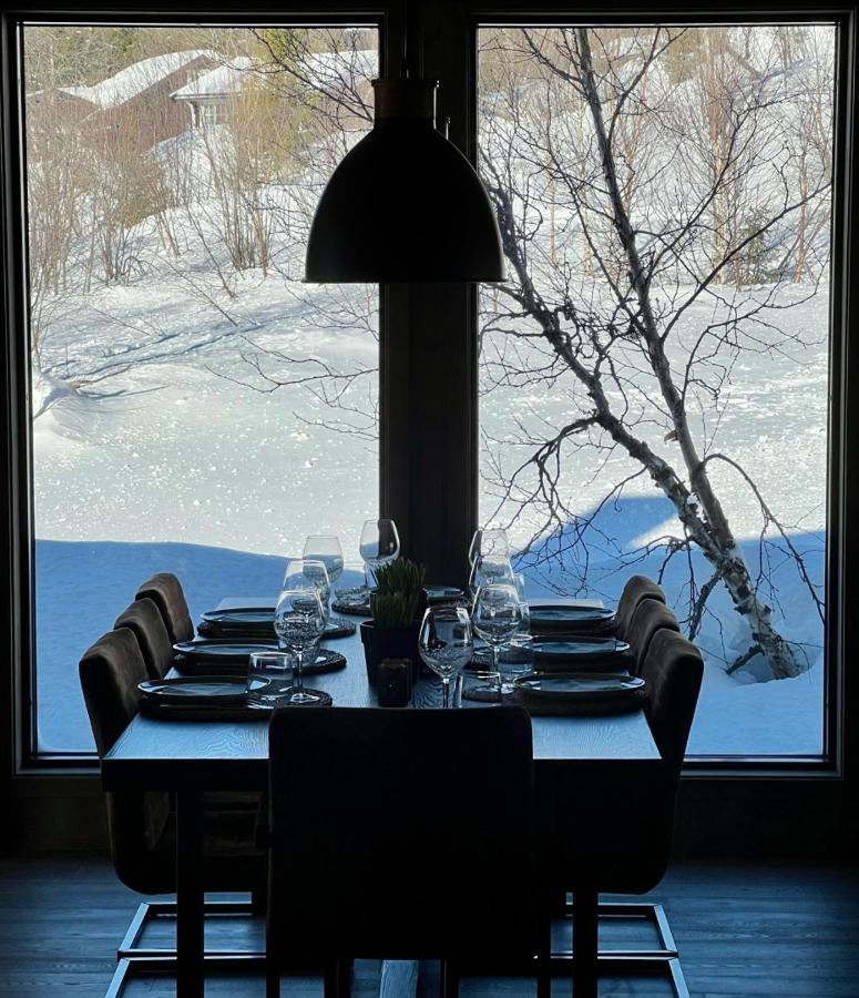 Brand New Cabin On The Sunny Side Of Gaustatoppen With A Great View Tuddal Buitenkant foto