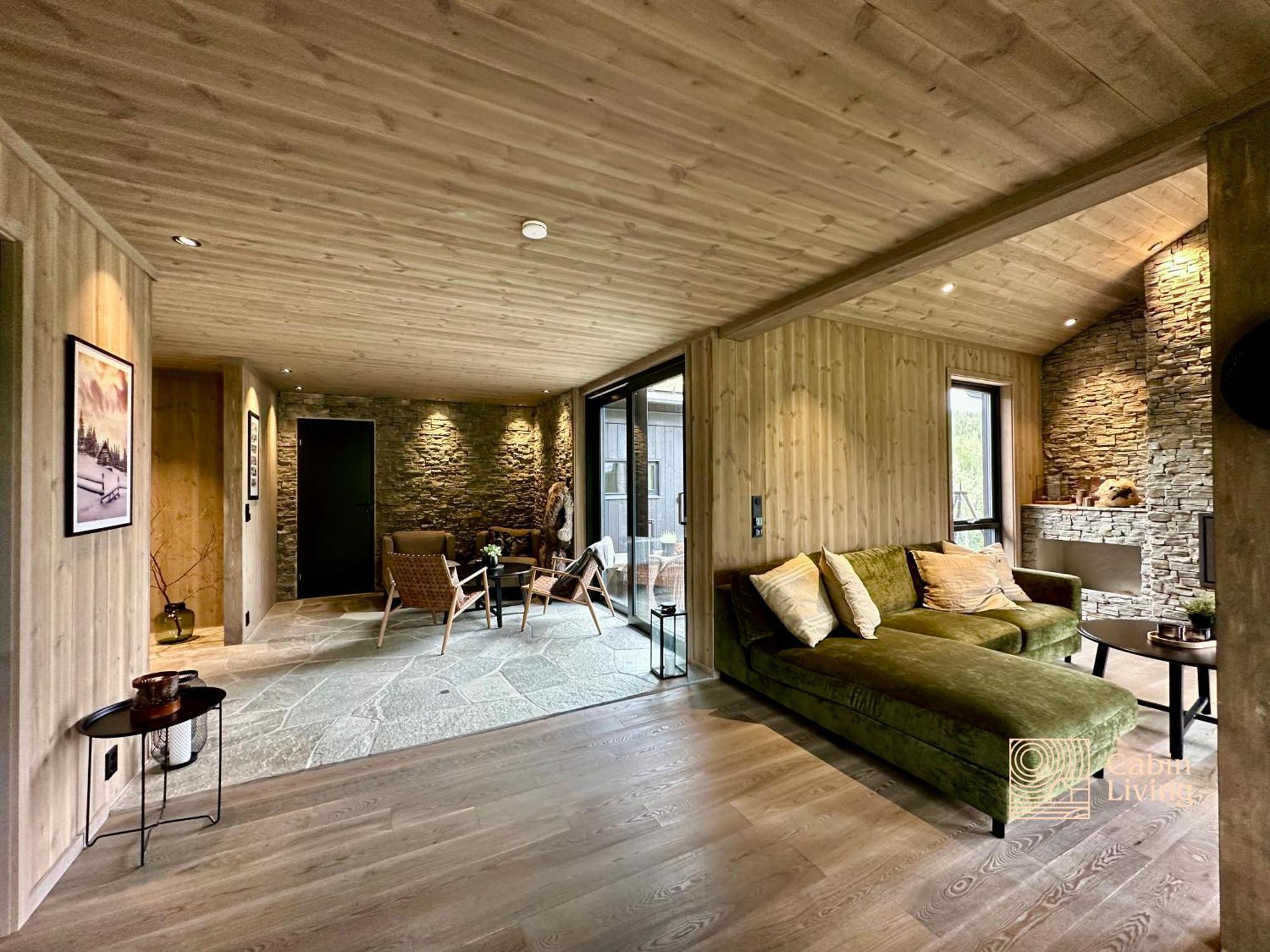 Brand New Cabin On The Sunny Side Of Gaustatoppen With A Great View Tuddal Buitenkant foto
