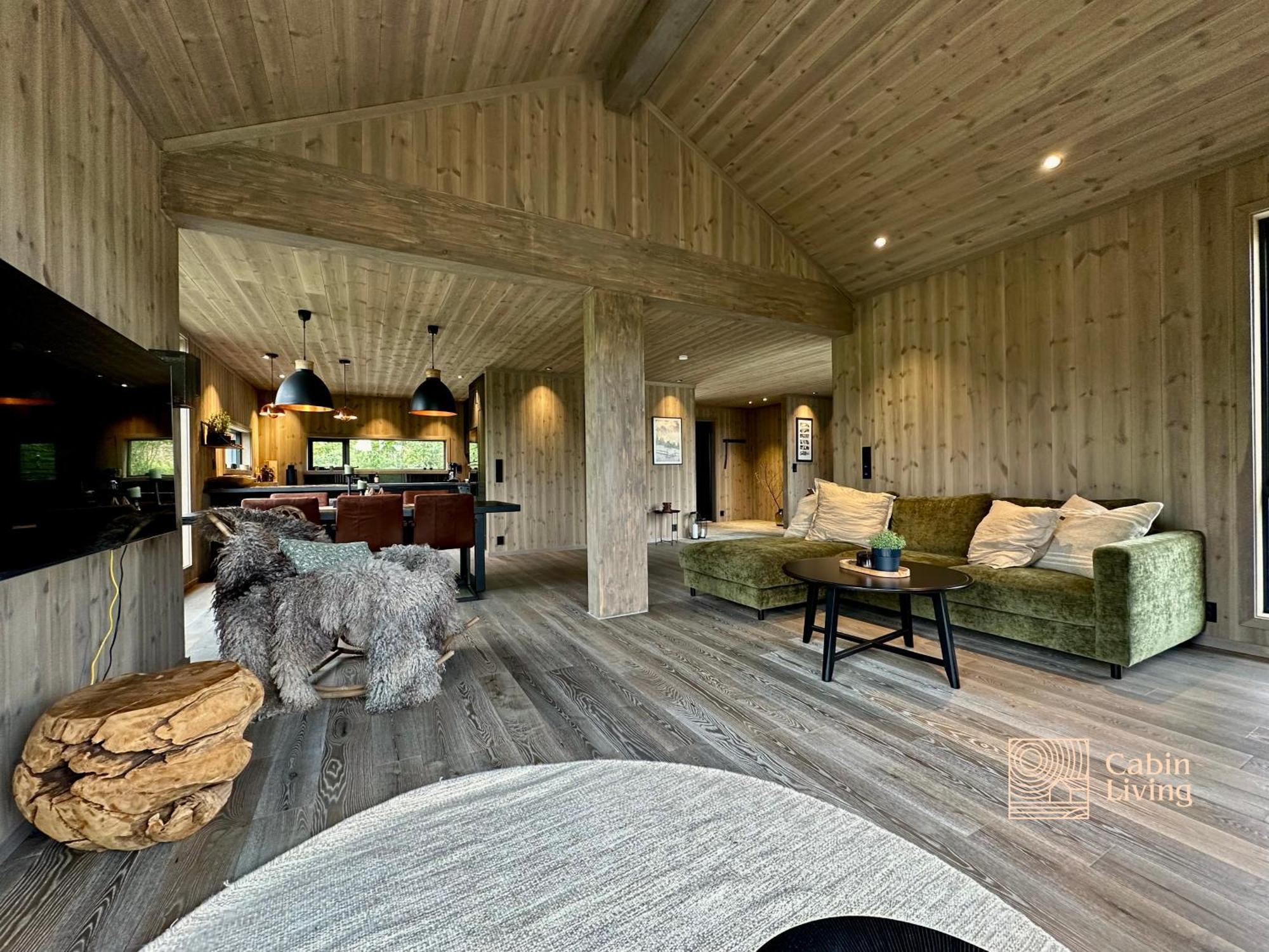 Brand New Cabin On The Sunny Side Of Gaustatoppen With A Great View Tuddal Buitenkant foto