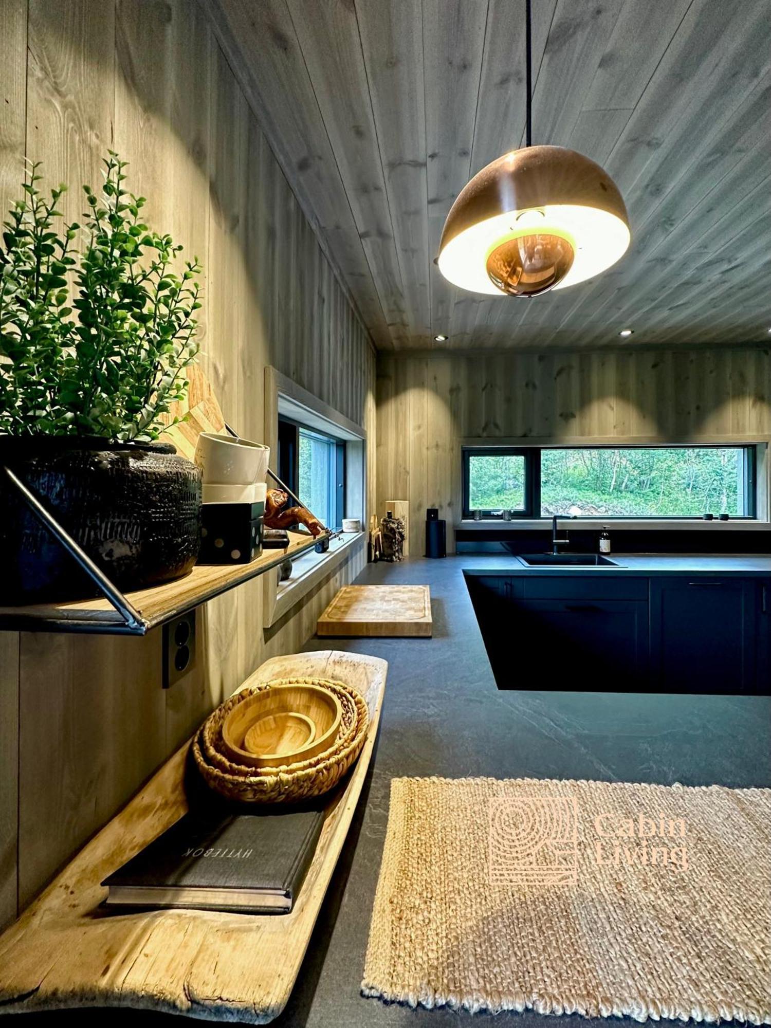 Brand New Cabin On The Sunny Side Of Gaustatoppen With A Great View Tuddal Buitenkant foto