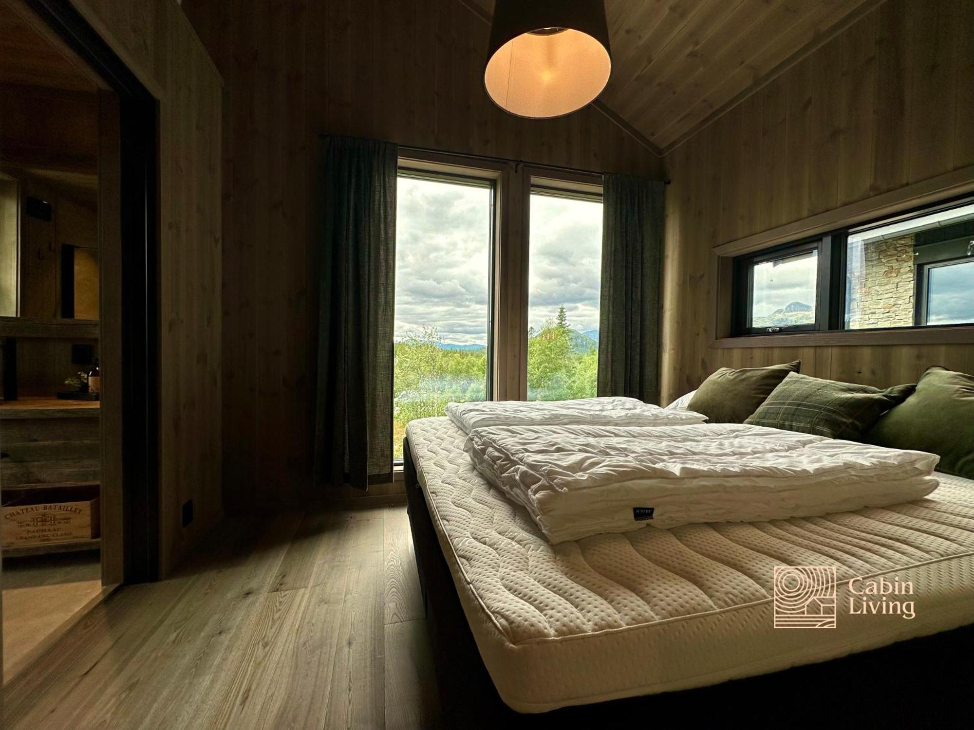 Brand New Cabin On The Sunny Side Of Gaustatoppen With A Great View Tuddal Buitenkant foto