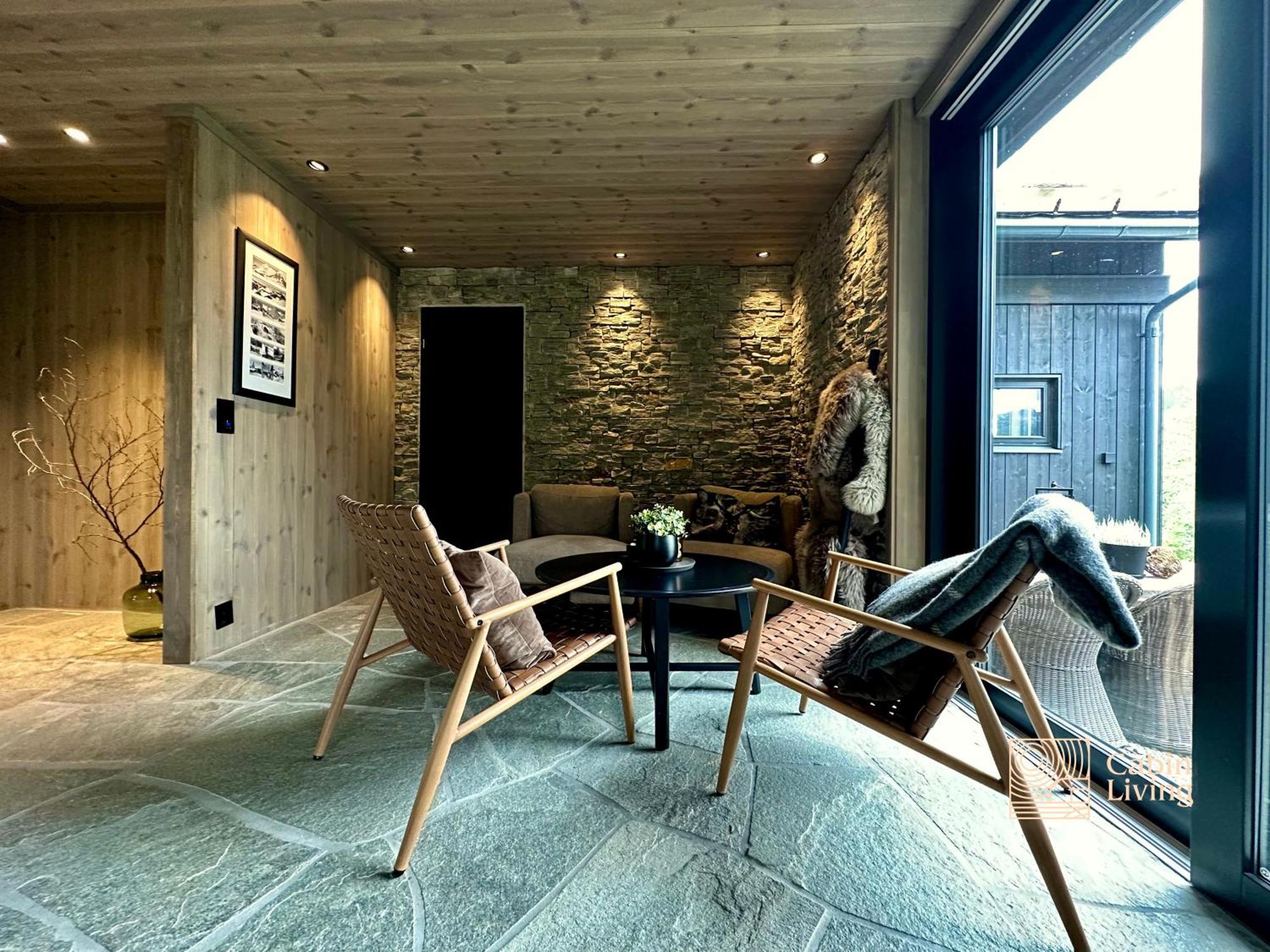Brand New Cabin On The Sunny Side Of Gaustatoppen With A Great View Tuddal Buitenkant foto