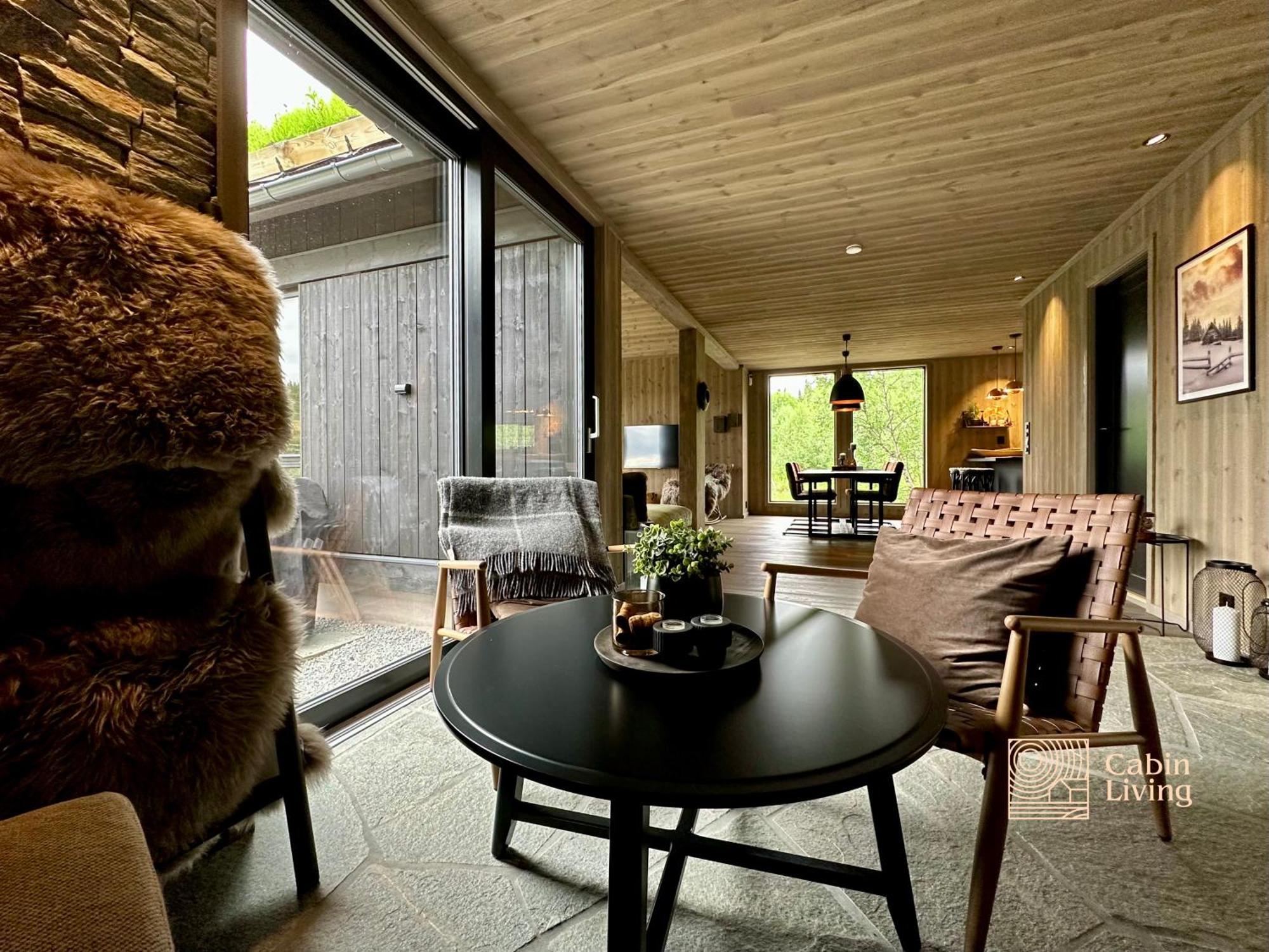Brand New Cabin On The Sunny Side Of Gaustatoppen With A Great View Tuddal Buitenkant foto