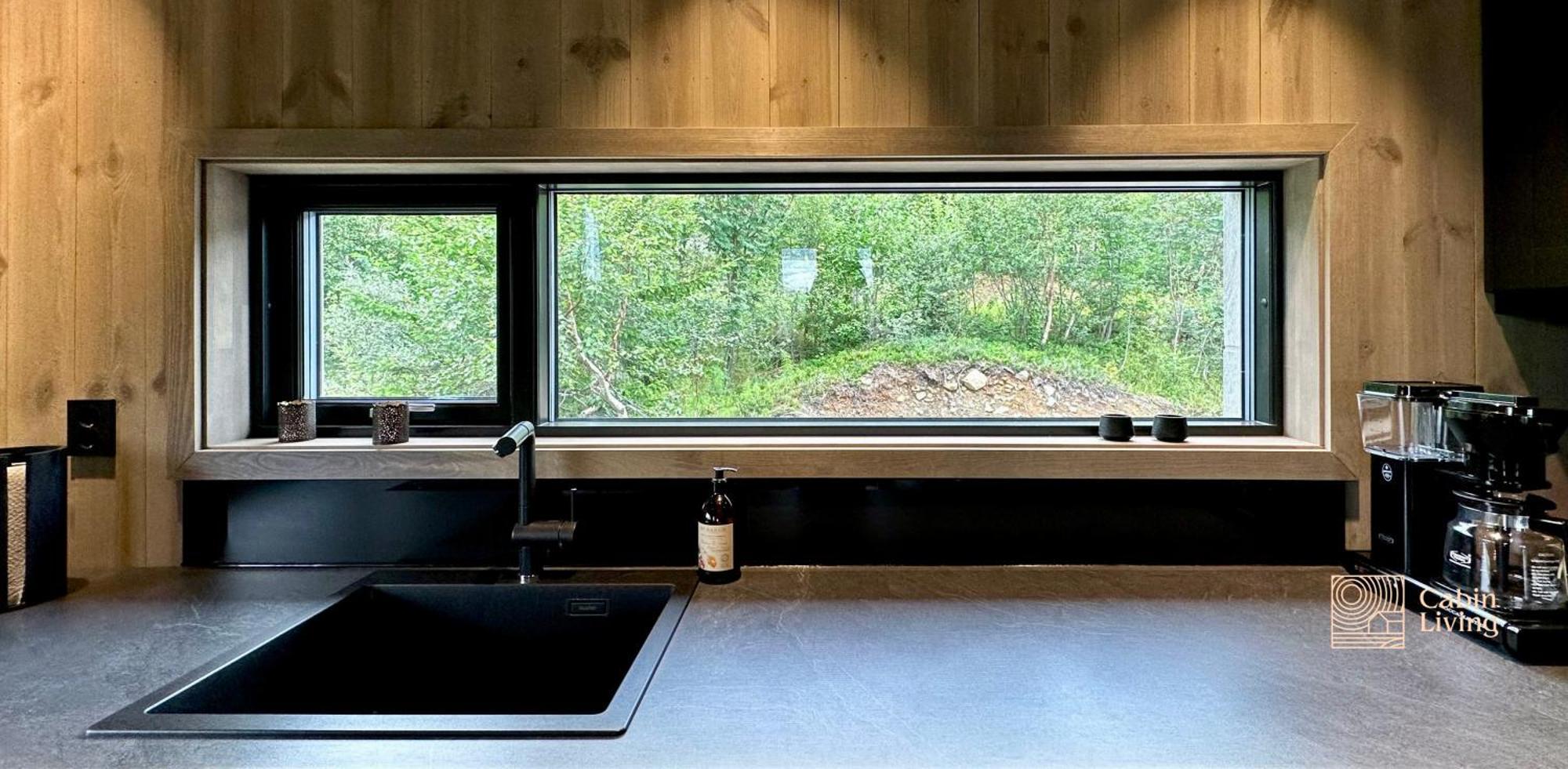 Brand New Cabin On The Sunny Side Of Gaustatoppen With A Great View Tuddal Buitenkant foto