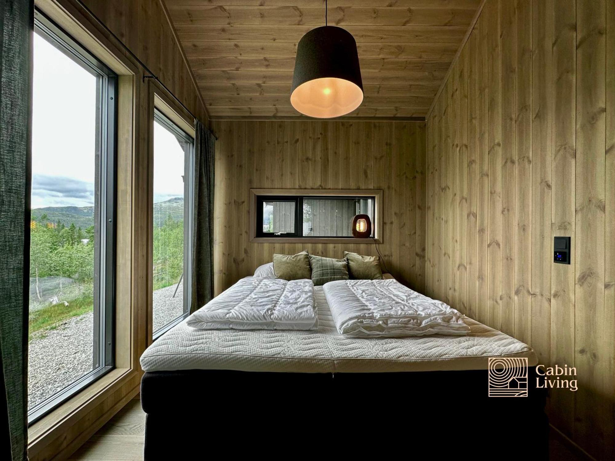 Brand New Cabin On The Sunny Side Of Gaustatoppen With A Great View Tuddal Buitenkant foto
