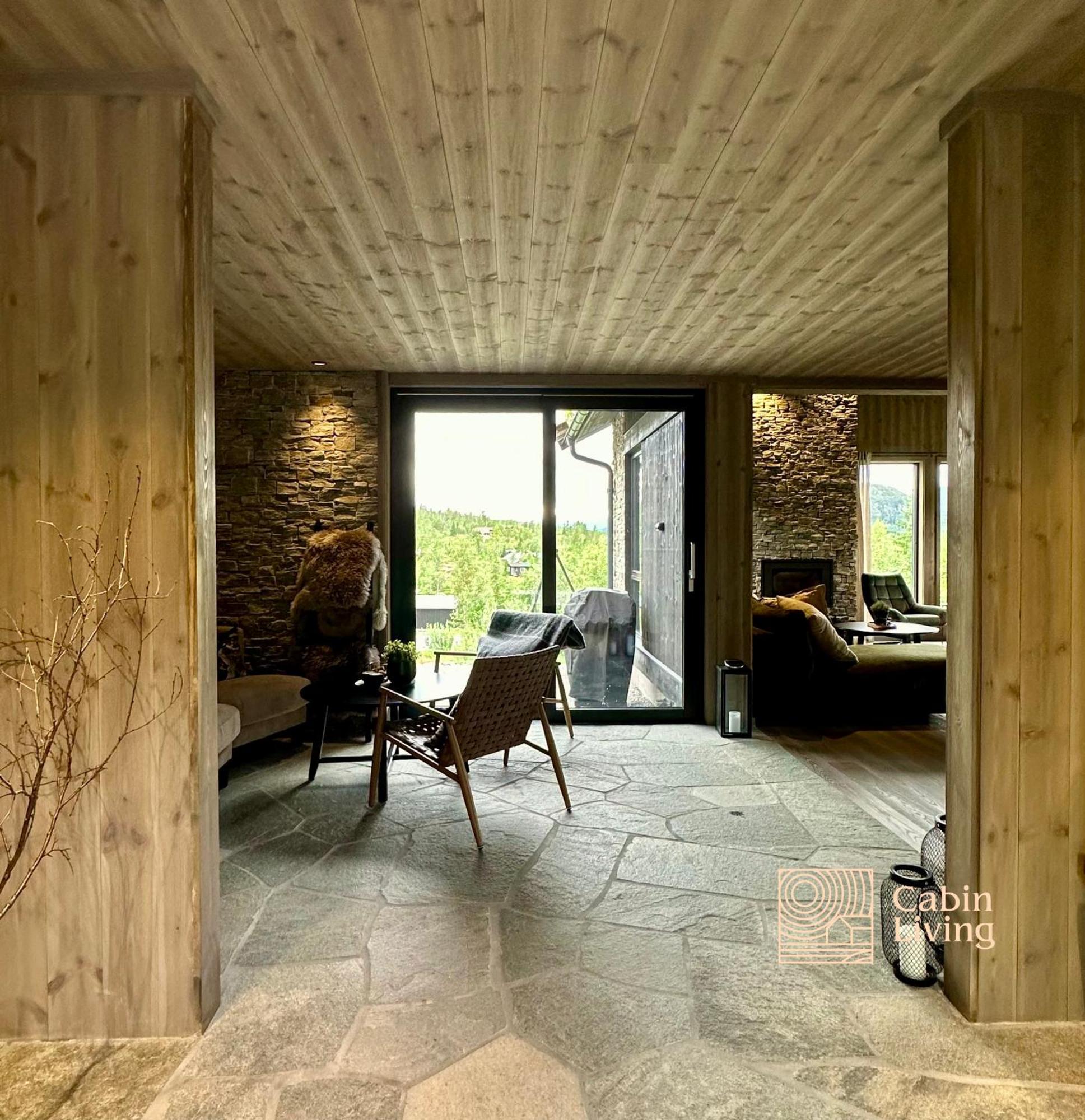Brand New Cabin On The Sunny Side Of Gaustatoppen With A Great View Tuddal Buitenkant foto